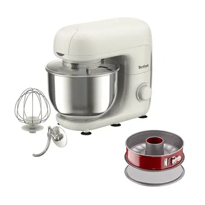 Akční set na pečení kuchyňský robot Tefal Bake Essential QB160138 a forma Tefal Delibake savarin