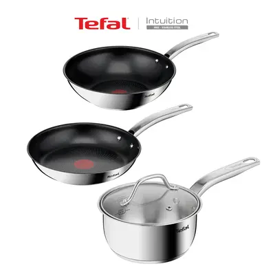 Akční set Tefal Intuition B8170444 + B8171944 + B8642274 Single Advanced