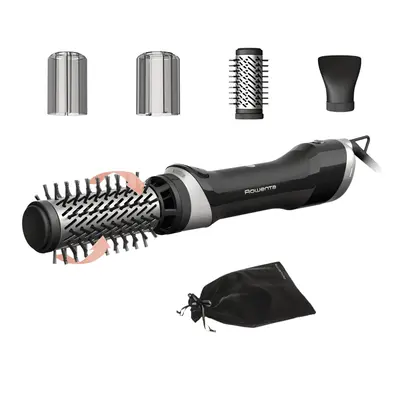 Rotační kulmofén Rowenta Brush Activ UB9530F0 Stříbrný/Černý