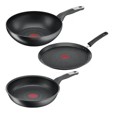 Akční set pánví Tefal Unlimited wok 28, klasická 26 cm a palačinková 25 cm