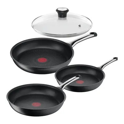 Akční set pánví Tefal Excellence klasická 30, 26, 22 cm a poklice 30 cm