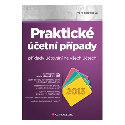 Praktické účetní případy 2015 - Věra Rubáková