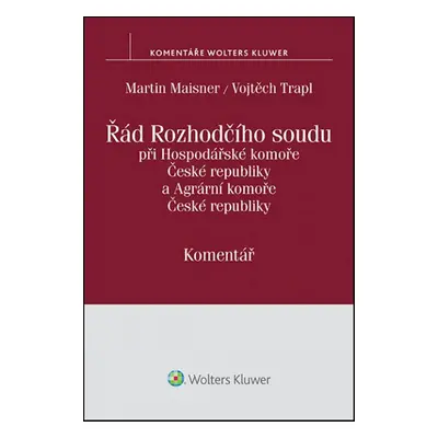 Řád Rozhodčího soudu - Martin Maisner