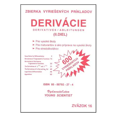 Derivácie II.diel - RNDr. Iveta Olejárová