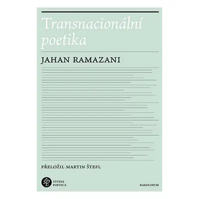 Transnacionální poetika - Jahan Ramazani