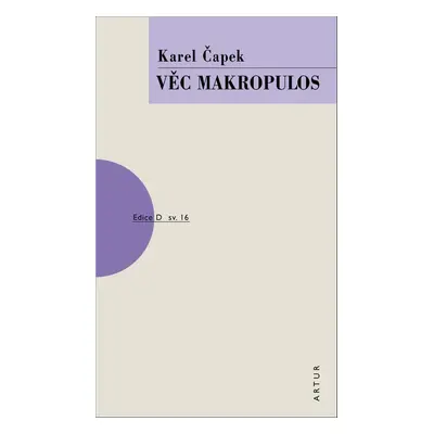 Věc Makropulos - Karel Čapek