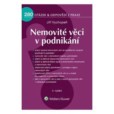 Nemovité věci v podnikání - Jiří Vychopeň