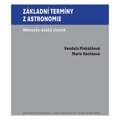 Základní termíny z astronomie - Marie Vachková