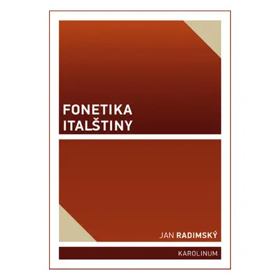 Fonetika italštiny - Jan Radimský