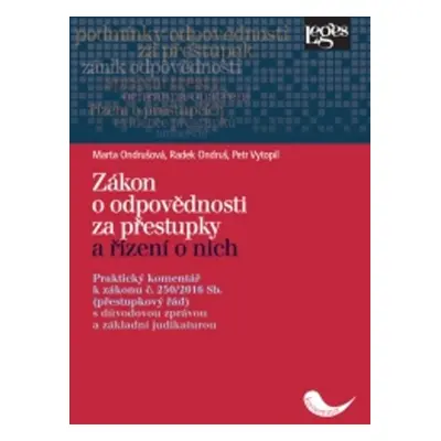 Zákon o odpovědnosti za přestupky a řízení o nich - Petr Vytopil