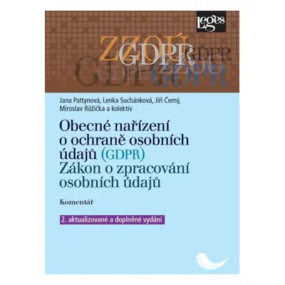 Obecné nařízení o ochraně osobních údajů (GDPR) - Jiří Černý