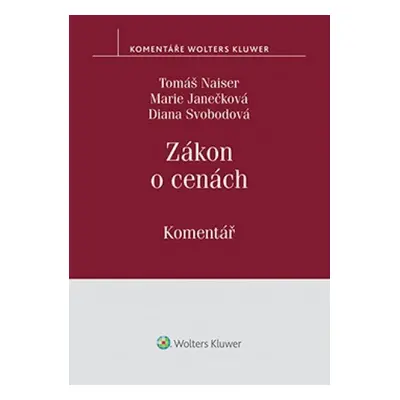 Zákon o cenách - Tomáš Naiser