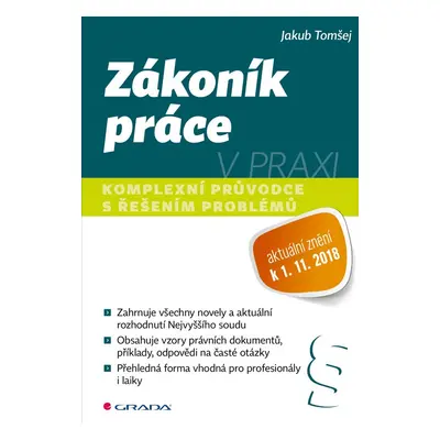 Zákoník práce v praxi - Jakub Tomšej