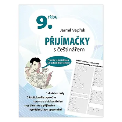 Přijímačky s češtinářem – 9. třída - Jarmil Vepřek