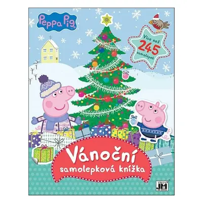 Vánoční samolepková knížka Peppa Pig - Autor Neuveden