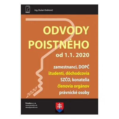 Odvody poistného (od 1.1.2020) - Dušan Dobšovič