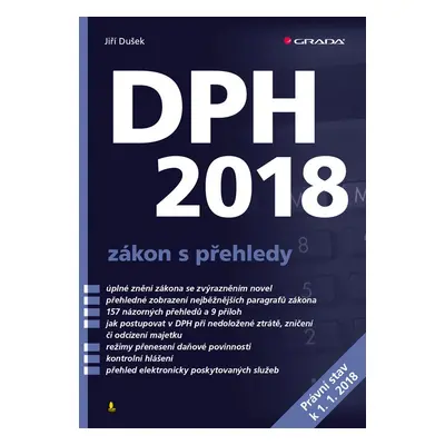 DPH 2018 - zákon s přehledy - Jiří Dušek