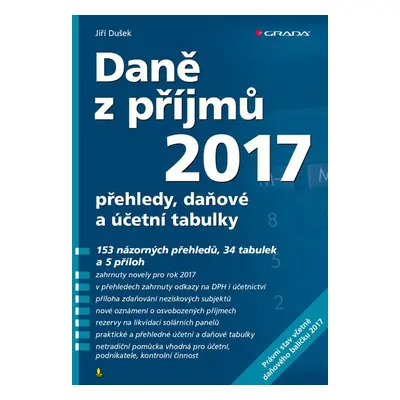 Daně z příjmů 2017 - Jiří Dušek