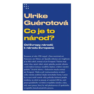 Co je to národ? - Ulrike Guérotová