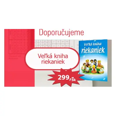 Veľká kniha riekaniek - Autor Neuveden