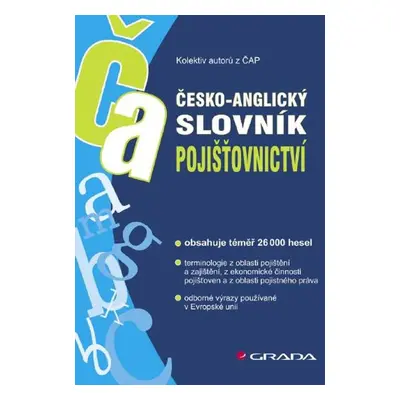 Česko-anglický slovník pojišťovnictví - autorů kolektiv