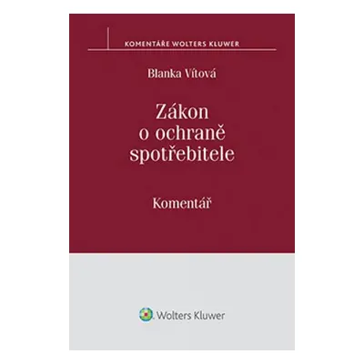 Zákon o ochraně spotřebitele - Blanka Vítová