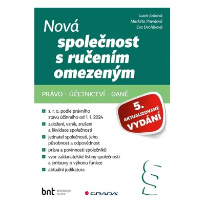 Nová společnost s ručením omezeným - Markéta Pravdová