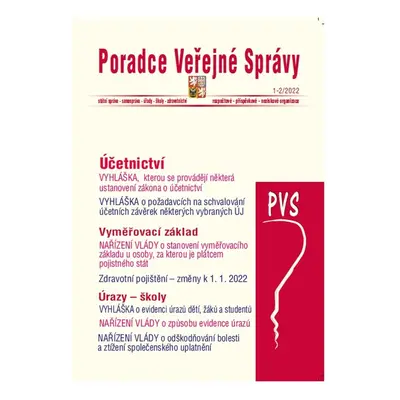 Poradce veřejné správy 1-2/2022 - Autor Neuveden