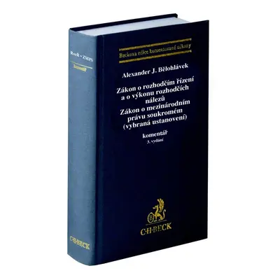 Zákon o rozhodčím řízení a o výkonu rozhodčích nálezů - Autor Neuveden