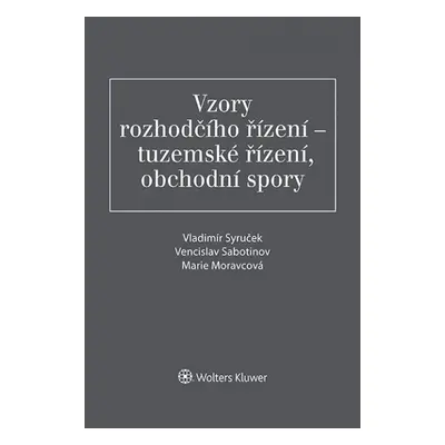 Vzory rozhodčího řízení - Vladimír Syruček