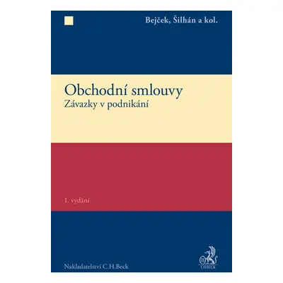 Obchodní smlouvy - Josef Šilhán