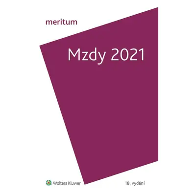 Meritum Mzdy 2021 - autorů kolektiv