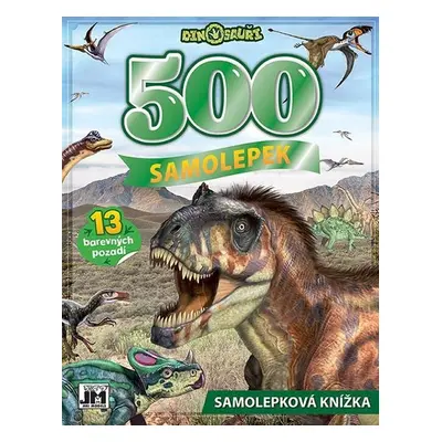 Samolepková knížka 500 Dinosauři - Autor Neuveden