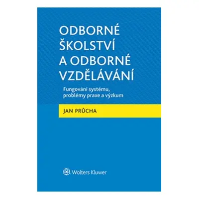 Odborné školství a odborné vzdělávání - Jan Průcha