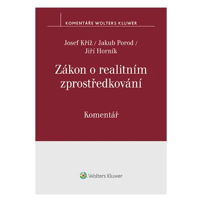 Zákon o realitním zprostředkování (č. 39/2020 Sb.). Komentář - autorů kolektiv