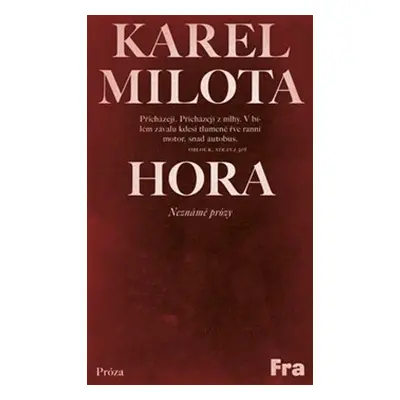 Hora - Karel Milota