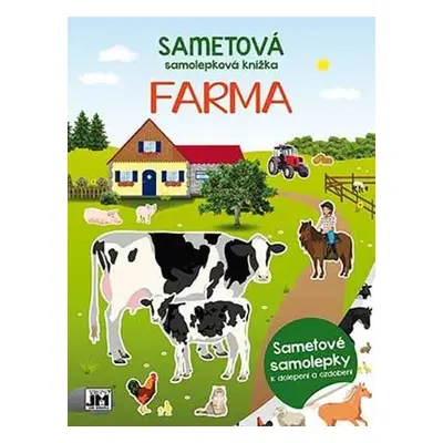 Sametová samolepková knížka Farma - Autor Neuveden