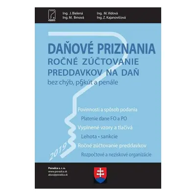 Daňové priznania 2019 + vyplnené vzory a tlačivá - Kolektív autorov