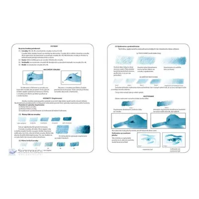 Škola kreslenia tieňovanie Portréty - Autor Neuveden