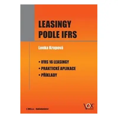 Leasingy podle IFRS - Lenka Krupová