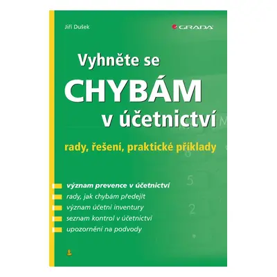 Vyhněte se chybám v účetnictví - Jiří Dušek