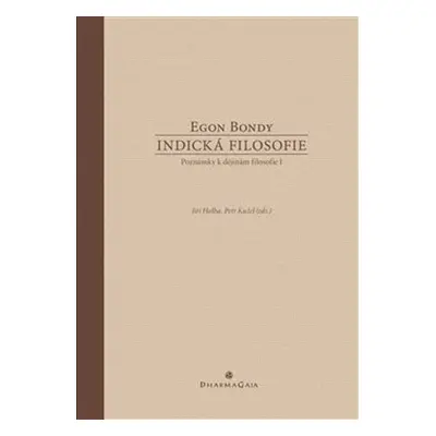 Indická filosofie - Jiří Holba