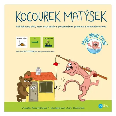 Kocourek Matýsek – s piktogramy - Vlasta Hurtíková