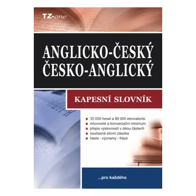 Anglicko-český / česko-anglický kapesní slovník - kolektiv autorů TZ-one