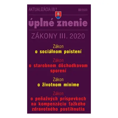 Aktualizácia III/1 - 13. dôchodok, Sociálne poistenie, Dôchodkové sporenie - Autor Neuveden