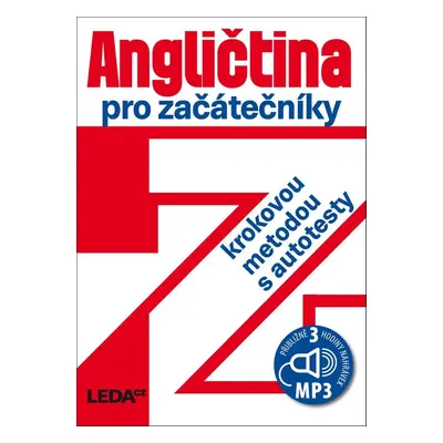 Angličtina pro začátečníky krokovou metodou,3.vyd.+1CD-MP3 - Ludmila Kollmannová