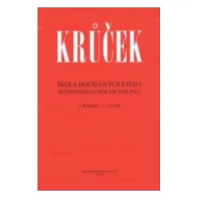 Škola houslových etud I - Autor Neuveden