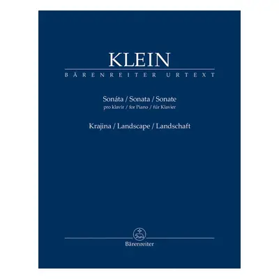 Sonáta pro klavír a Krajina - Klein Gideon