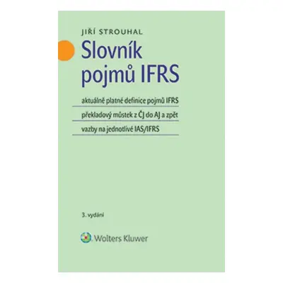 Slovník pojmů IFRS - Jiří Strouhal