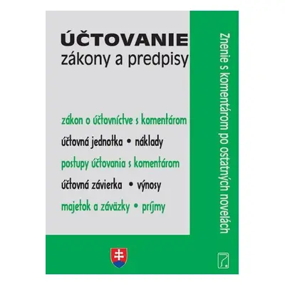 Účtovanie – Zákony a predpisy - Autor Neuveden